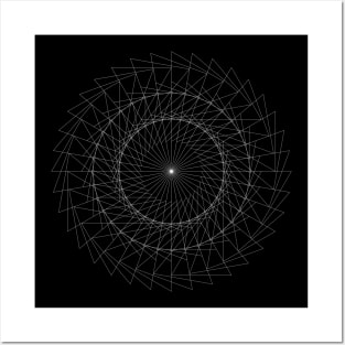Triangle Geometric Circle T-Shirt Posters and Art